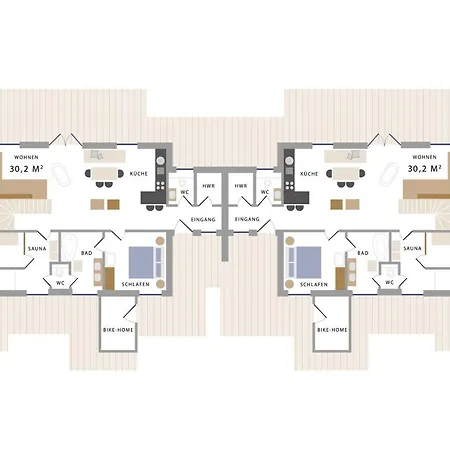 Ferienhaus Luxus-ostseeferienhaus Landzunge